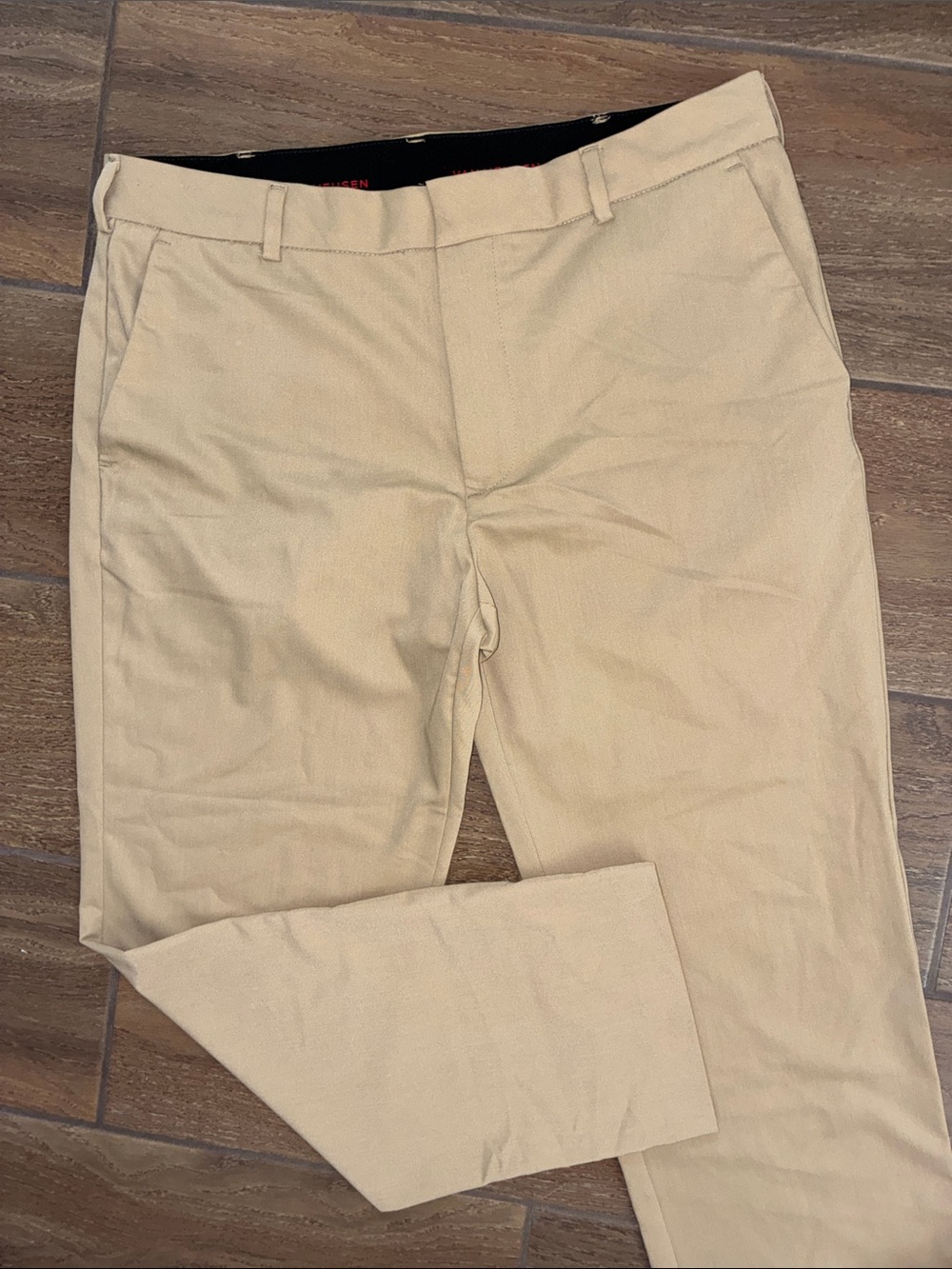 Van Heusen Khaki-Tone Stretch Chinos